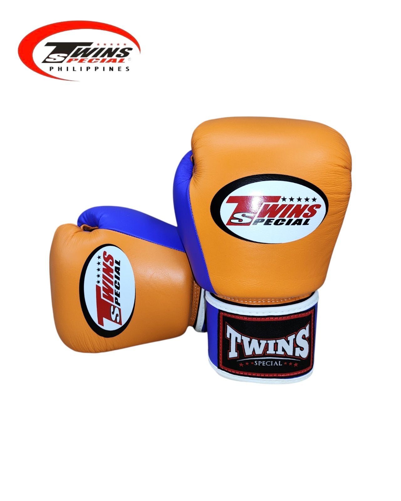 Twins Special BGVLA2 Airflow Boxing Gloves [Apricot/Blue]