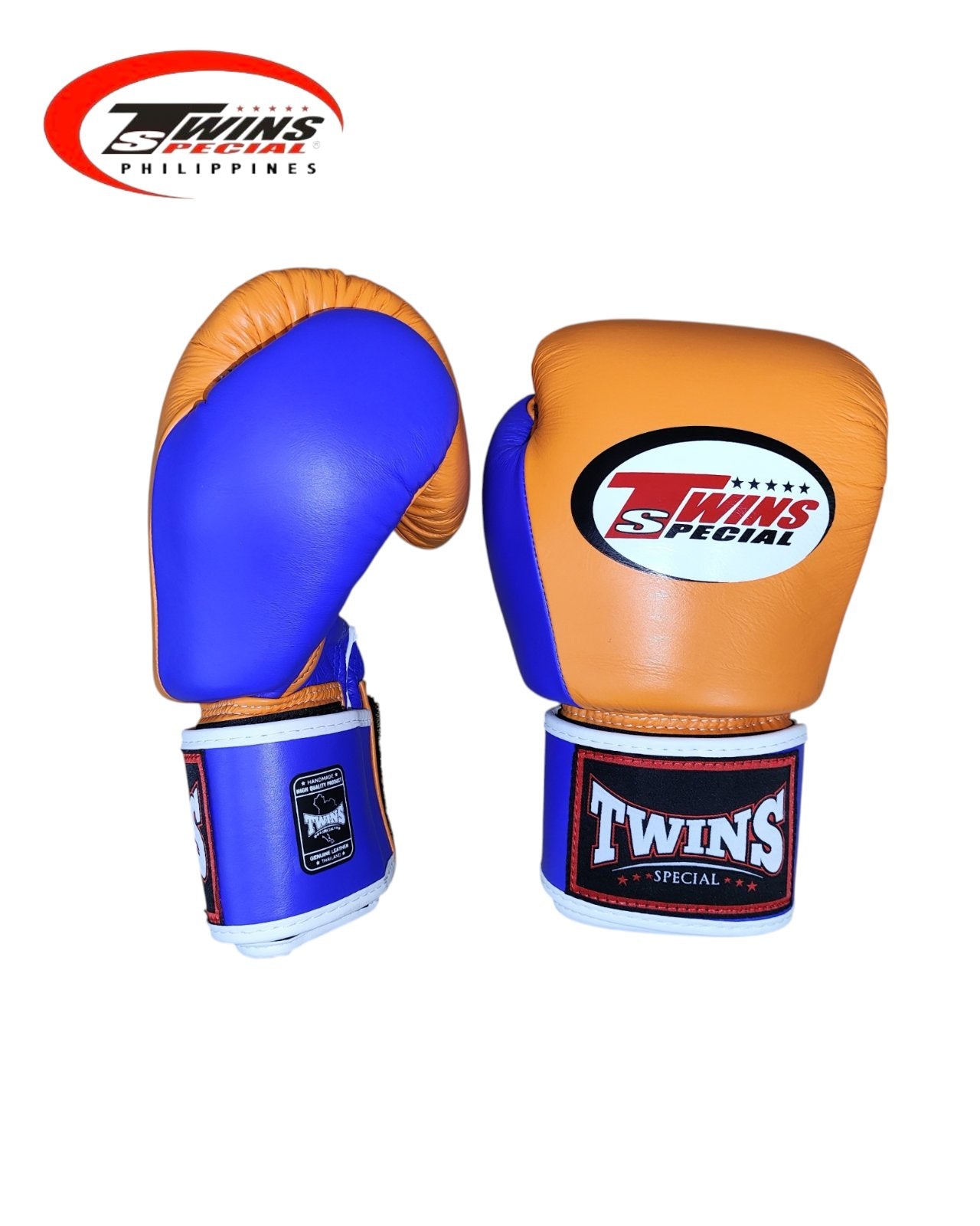Twins Special BGVLA2 Airflow Boxing Gloves [Apricot/Blue]