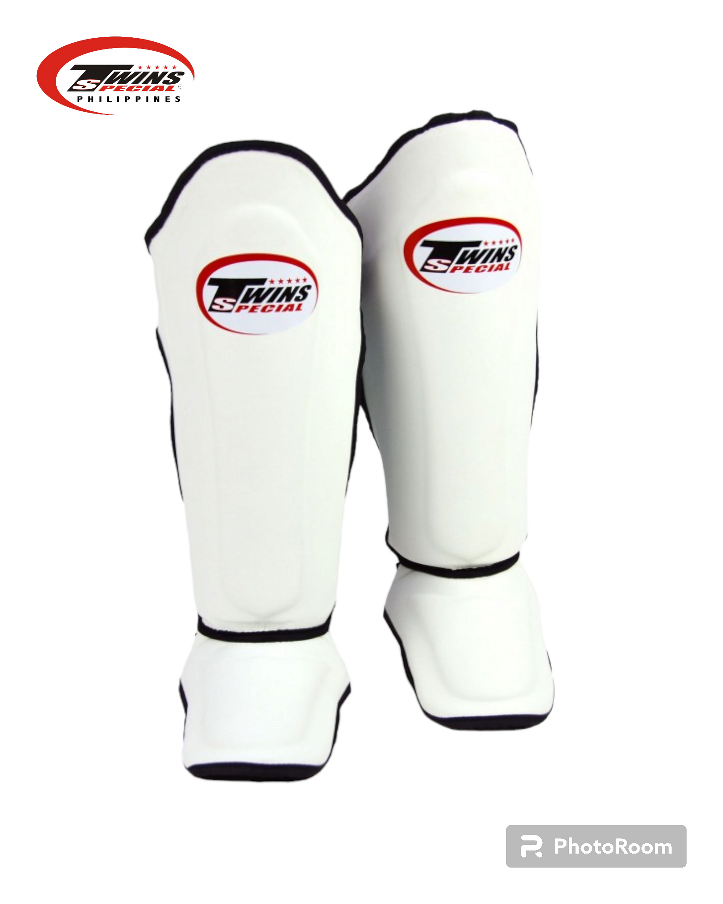 TWINS SPECIAL Double Padded SGS10 Shinguard- White