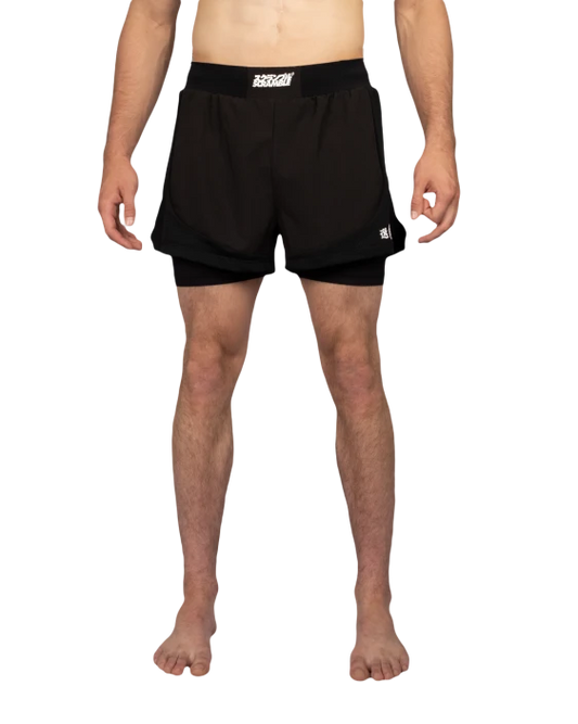 SCRAMBLE Senshu Shorts 26 – Black