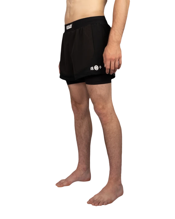 SCRAMBLE Senshu Shorts 26 – Black