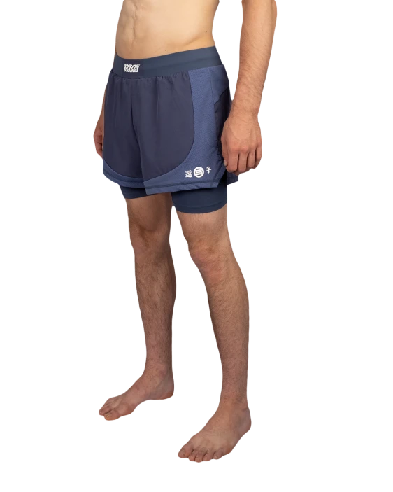 SCRAMBLE Senshu Shorts 26 – Navy Blue
