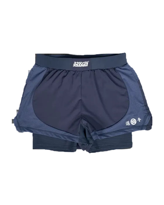 SCRAMBLE Senshu Shorts 26 – Navy Blue