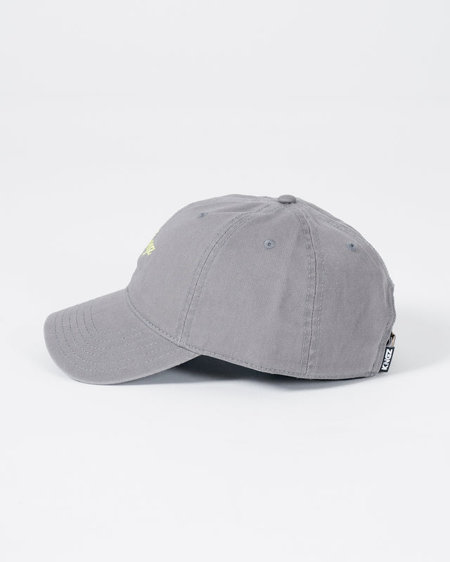 Kingz Script Dad Hat - Grey