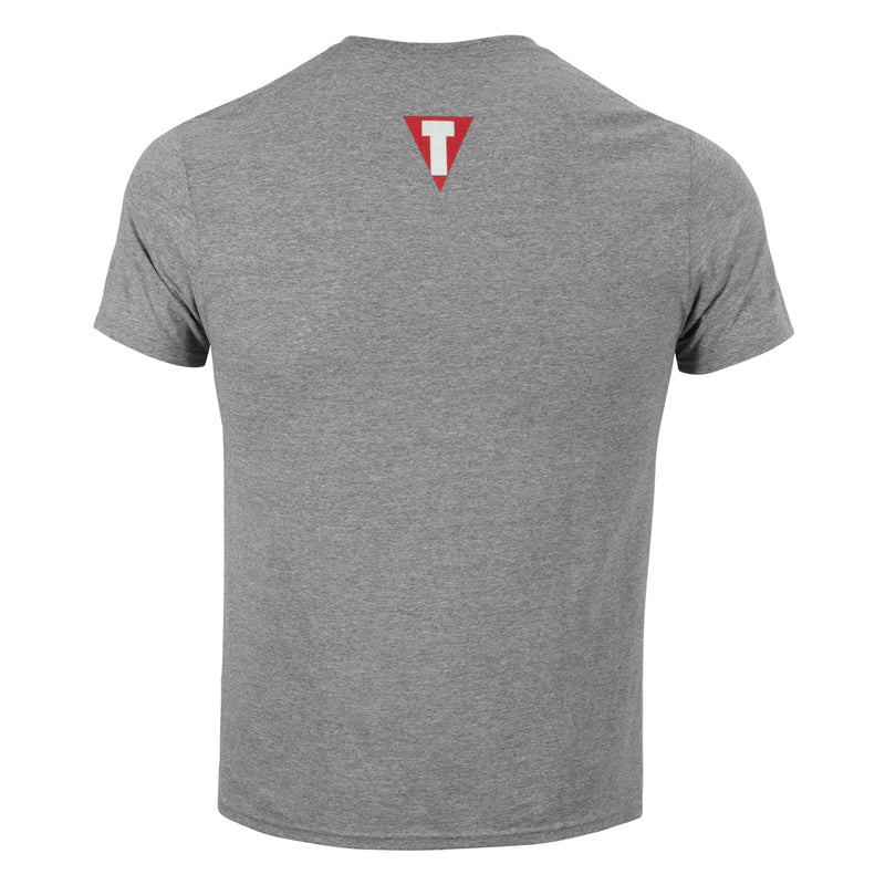 TITLE Boxing Classic Script Performance Tee (Gray)