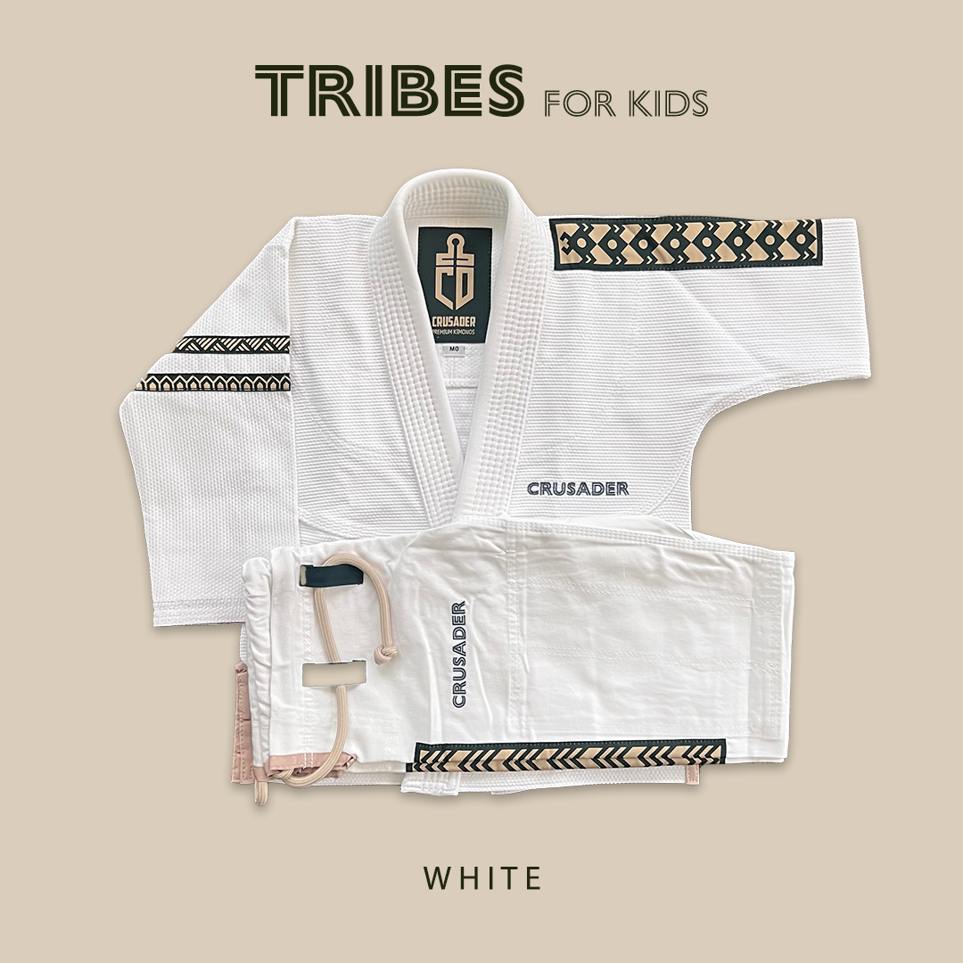 CRUSADER The Tribe "KIDS" Bjj Gi [White]