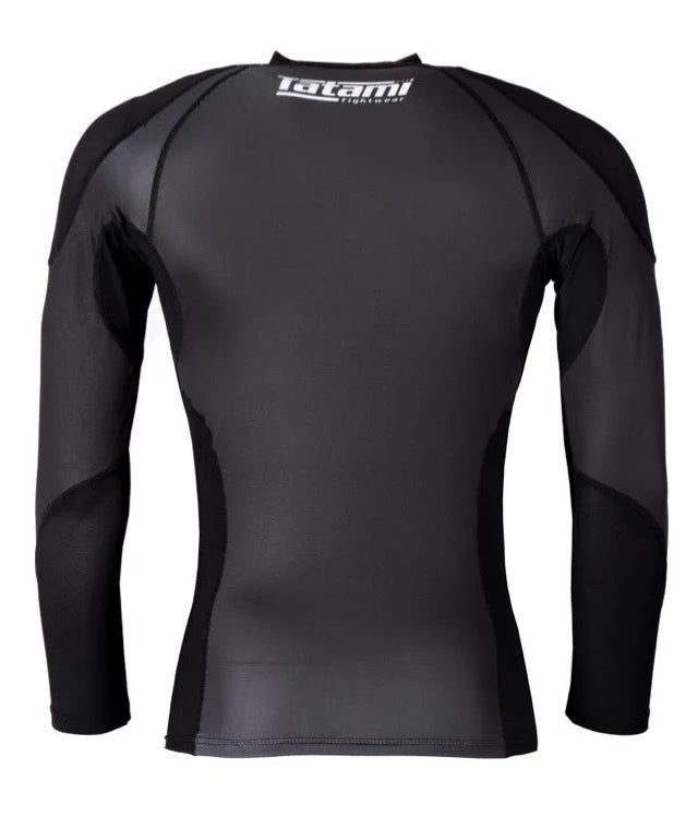 TATAMI Technical Long Sleeve Rash Guard Black