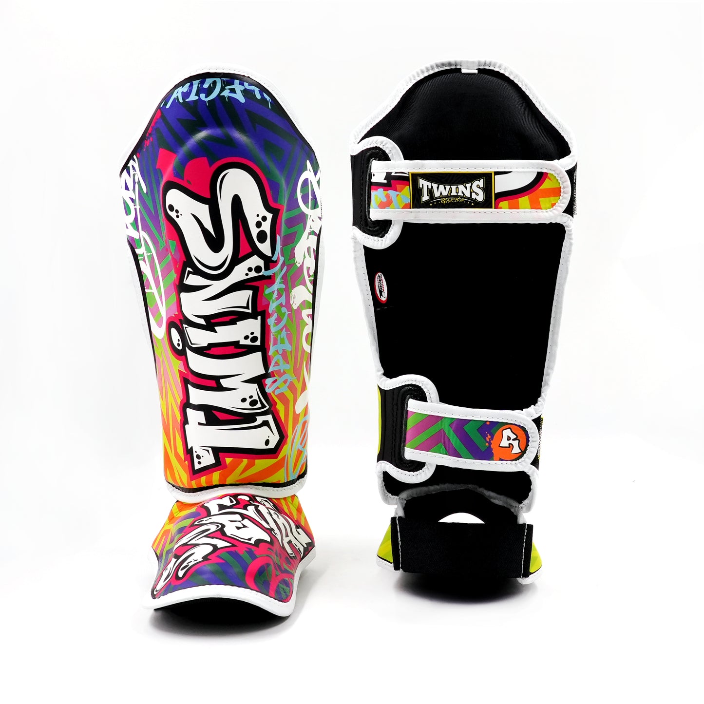 TWINS SPECIAL Double Padded Shinguard- Graffiti