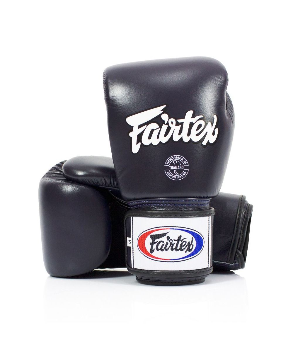 FAIRTEX BGV1 Boxing Gloves [Navy blue/Black Piping]