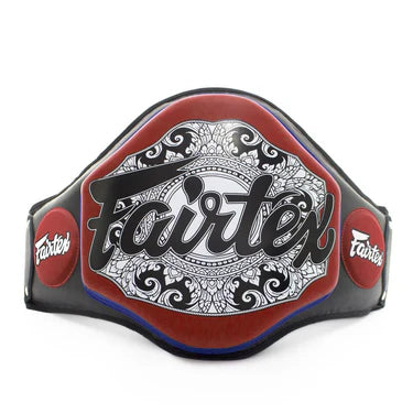 FAIRTEX BPV3 Microfiber Belly Pad Black/Red