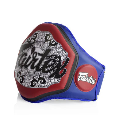 FAIRTEX BPV3 Microfiber Belly Pad Blue/Red