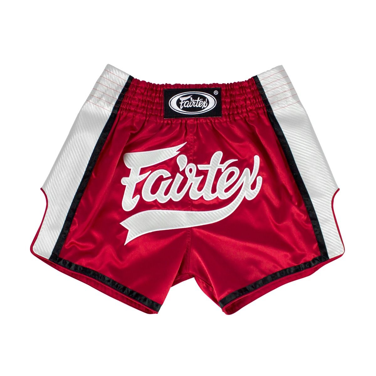 FAIRTEX BS1704 Muay Thai Shorts - Red/Gray