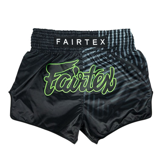 FAIRTEX Slim Cut Muay Thai Shorts - BS1924 Racer Black