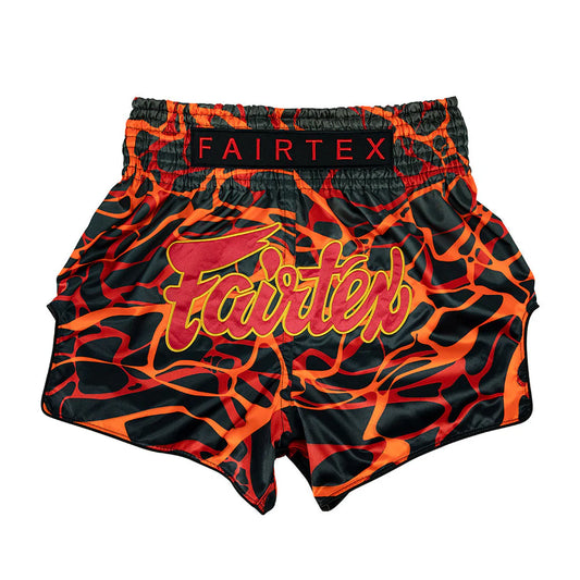 Fairtex Muay Thai Shorts - BS1926 Magma Red