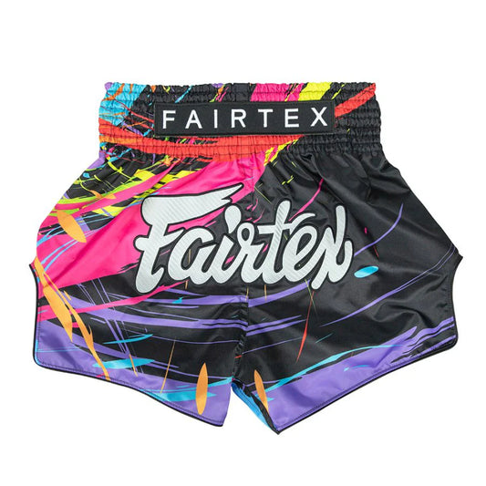 Fairtex Muay Thai Shorts - BS1934 World Music Black