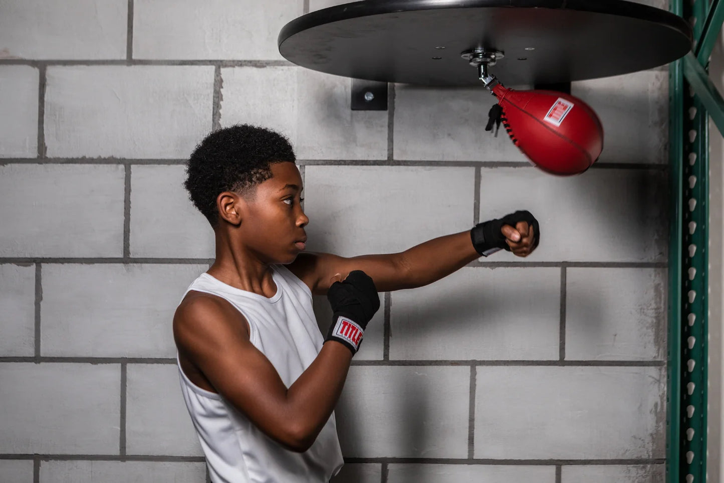 Title leather speed bag gloves 2025