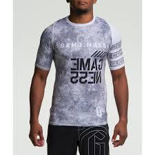 GAMENESS Marble Rash Guard [Grey]