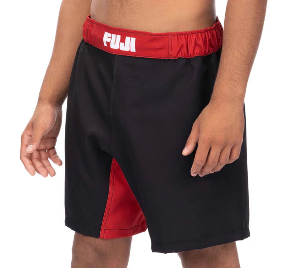 FUJI Kids Essential Grappling Red Fight Shorts