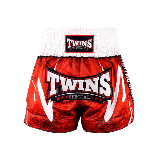 Twins Special TBS-RUSTY Muaythai Shorts (Red)