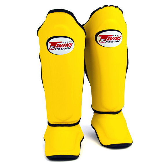 TWINS SPECIAL Double Padded SGS10 Shinguard - Yellow