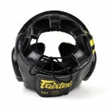 FAIRTEX HG16-M1 Microfiber Headguard Black/Gold