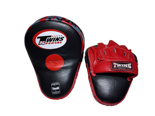 TWINS SPECIAL PML10 Genuine Leather Curved Punching Mitts