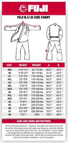 Fuji All Around Jiu Jitsu Gi [White]