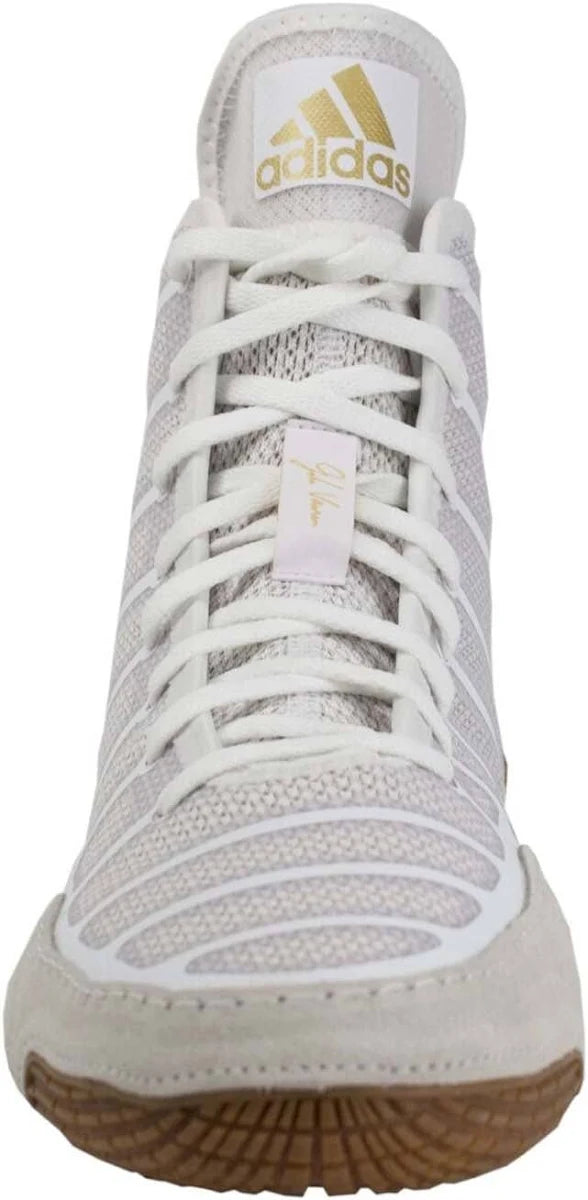 ADIDAS Varner Wrestling Shoes White/Gold