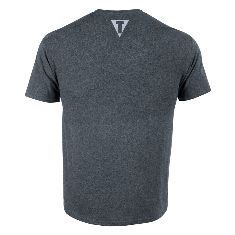 TITLE Boxing Striped Wordmark Tee (DARK GREY)