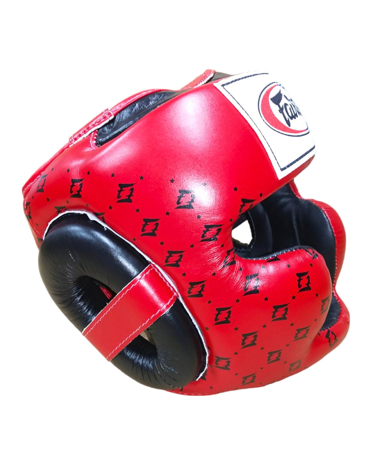 FAIRTEX HG10 Full Coverage Headgear Red/Black