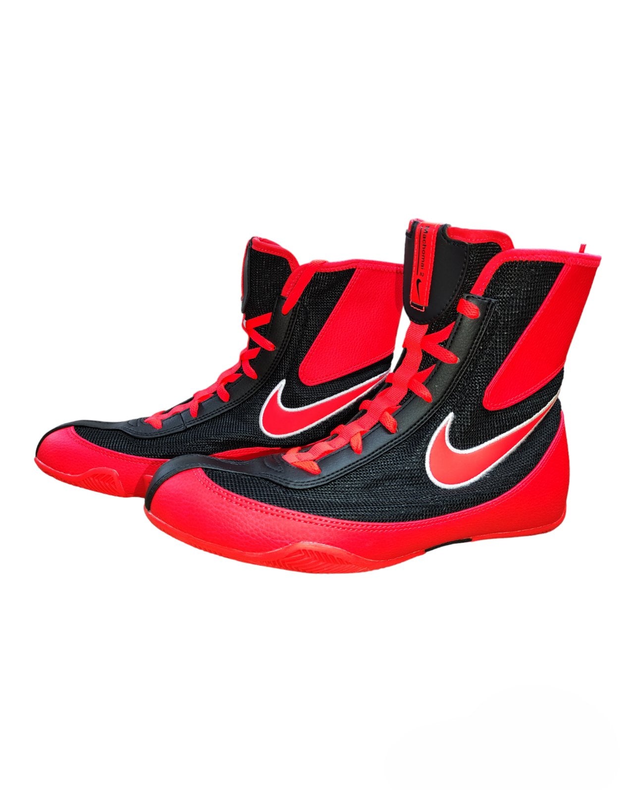 Nike Machomai 2 Boxing Shoes [Black/Bright Crimson]