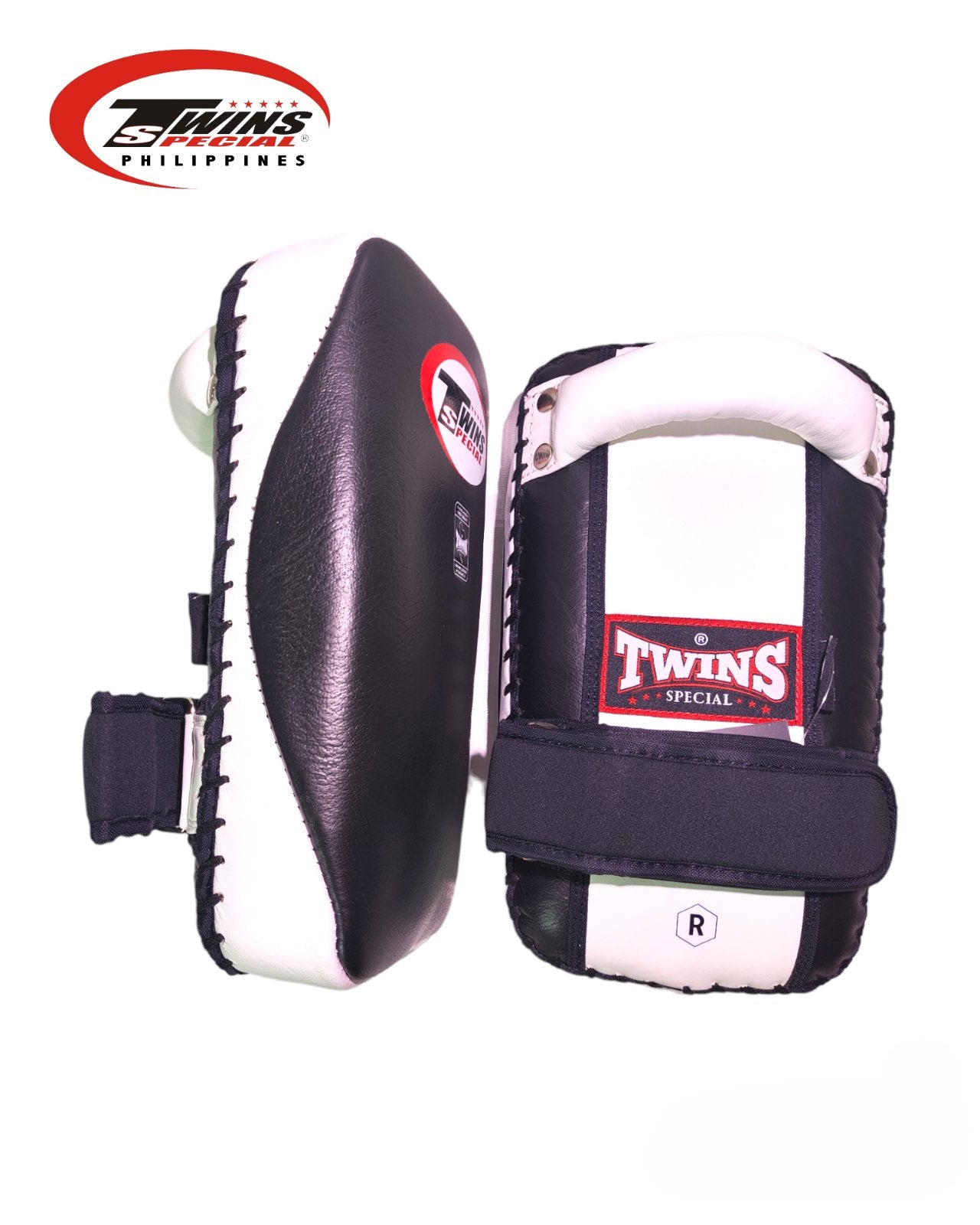 TWINS SPECIAL KPL14 Genuine Leather Muaythai Kick Pads Small