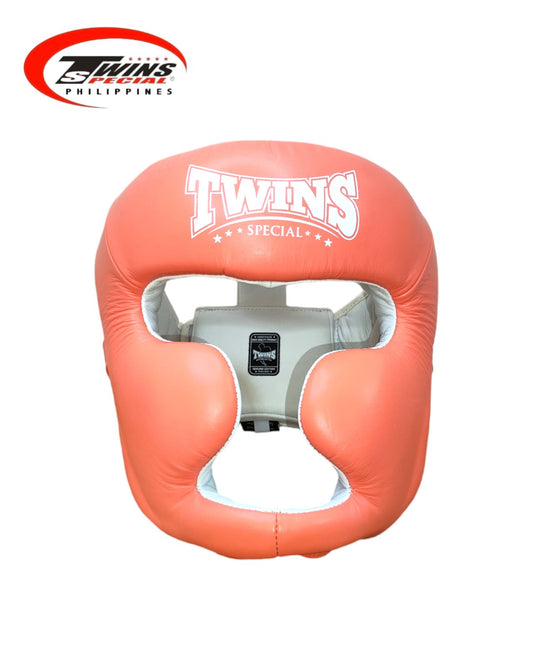 TWINS SPECIAL HGL6P Pastel Series Boxing Headgear [Tangerine]