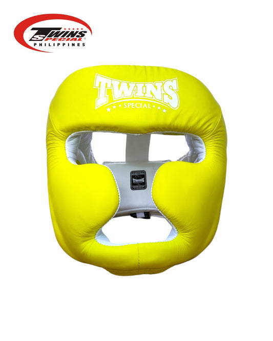 TWINS SPECIAL HGL6P Pastel Series Boxing Headgear [Lemon]