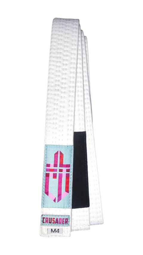 CRUSADER NEW Kids Brazilian Jiu-Jitsu Belt [White]