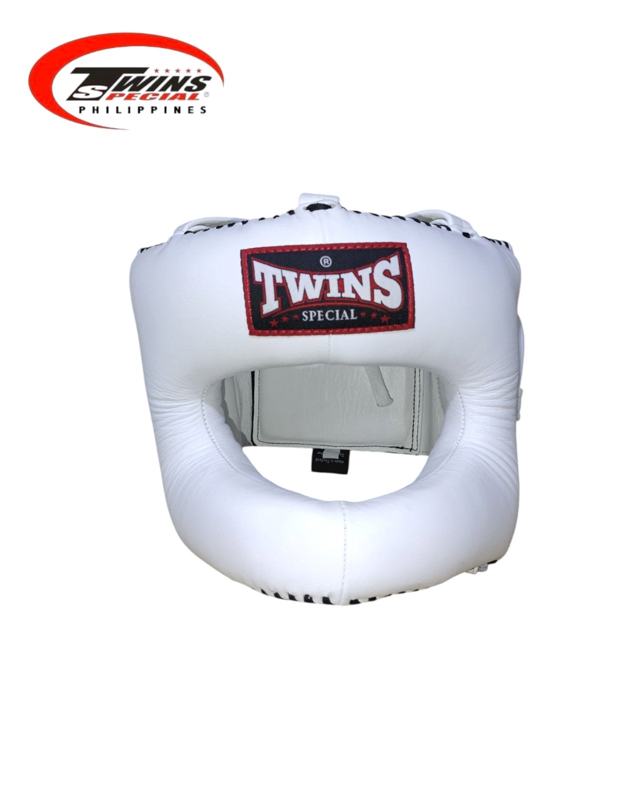 TWINS SPECIAL HGL9 Open Chin Boxing Headgear [White]