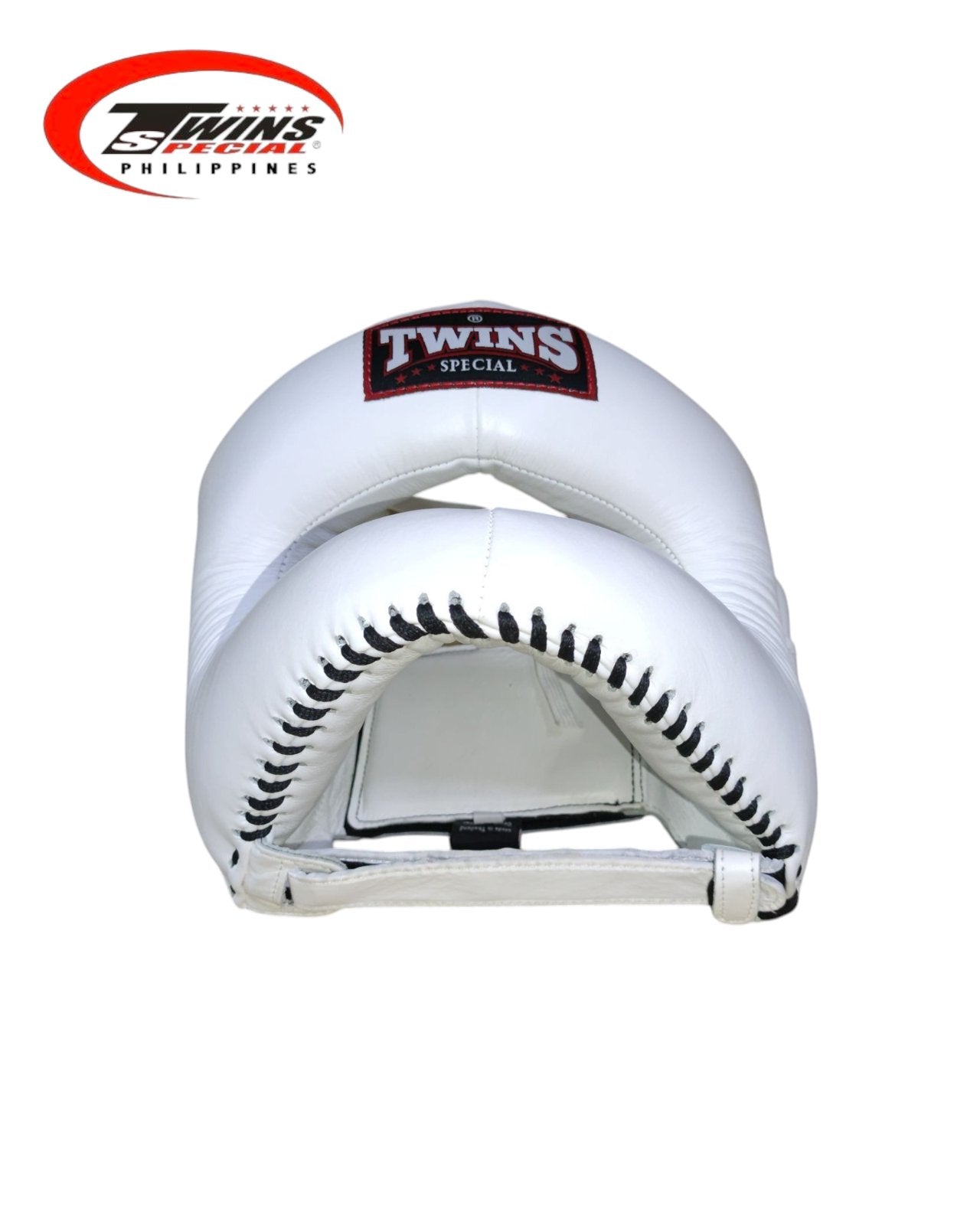 TWINS SPECIAL HGL9 Open Chin Boxing Headgear [White]