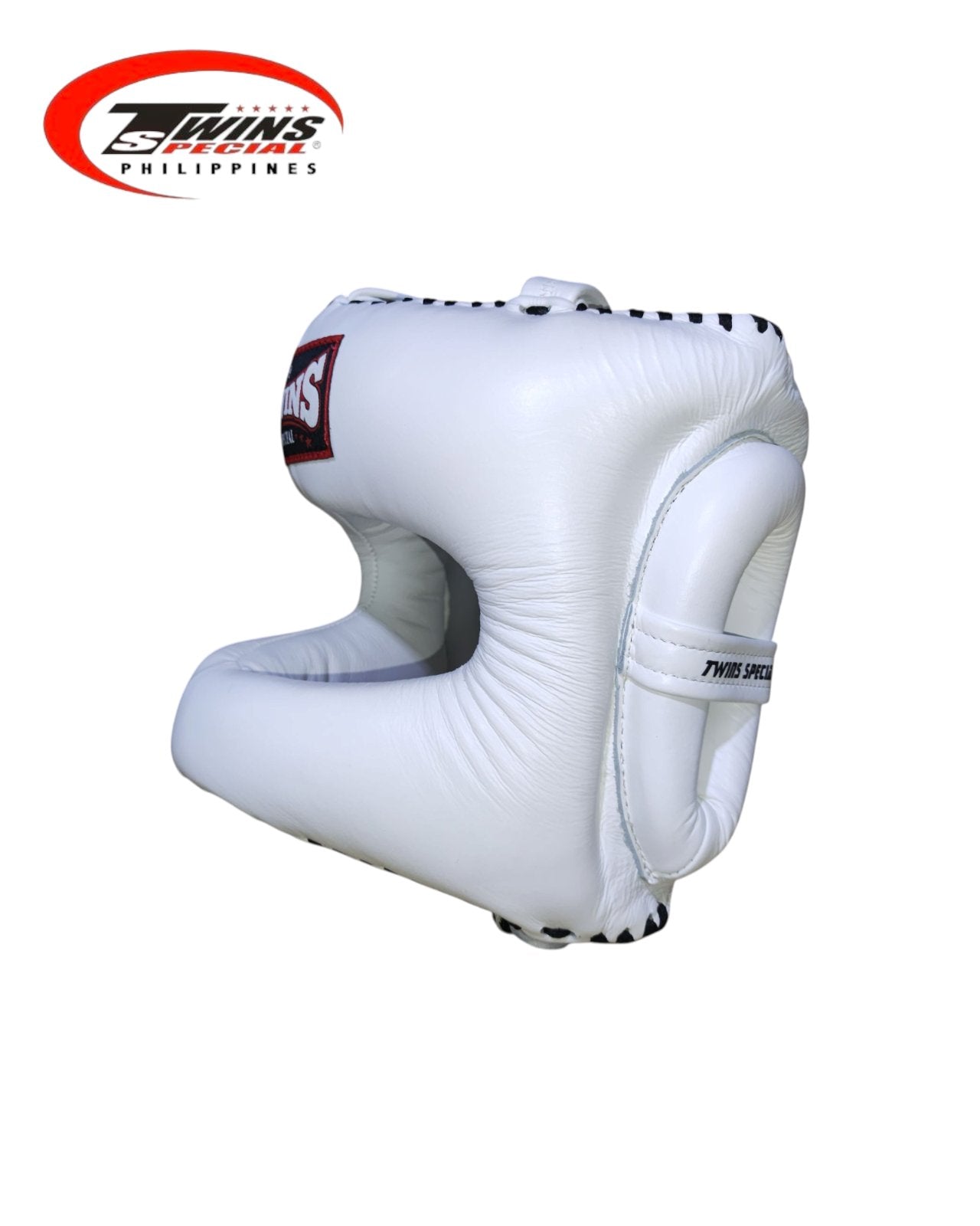 TWINS SPECIAL HGL9 Open Chin Boxing Headgear [White]