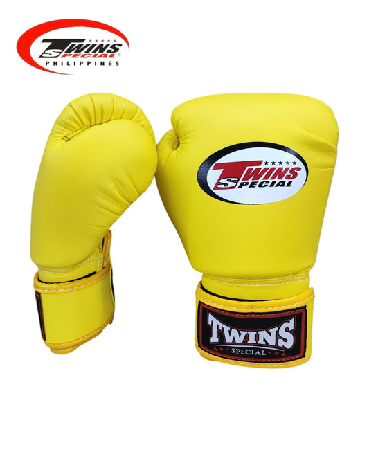 Twins Special High Quality Synthetic Leather KIDS Boxing Gloves [Yellow]