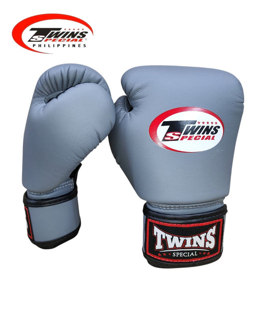 Twins Special High Quality Synthetic Leather KIDS Boxing Gloves [Grey]
