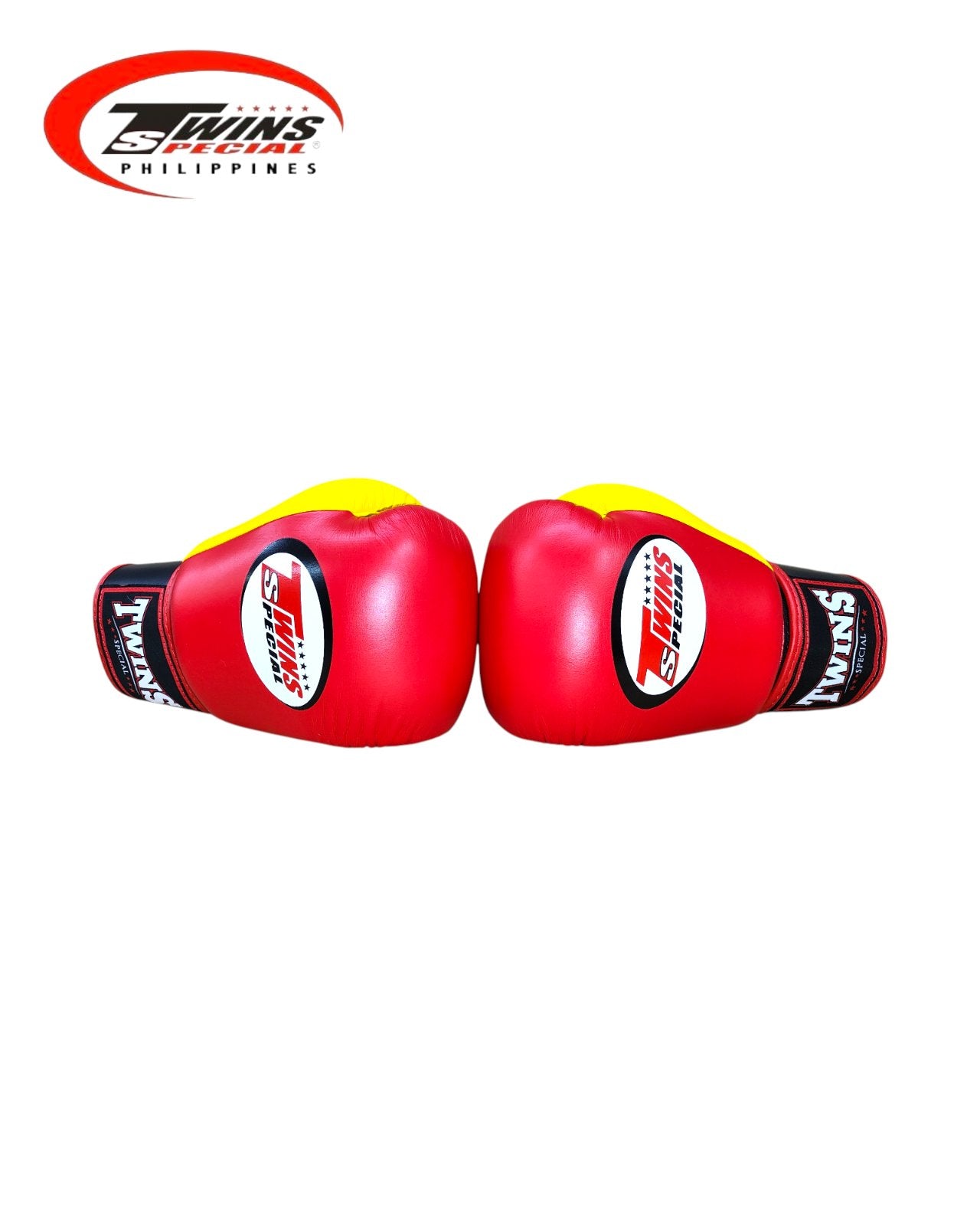 Twins Special BGVLA2 Airflow Boxing Gloves [Red/Black/Yellow]