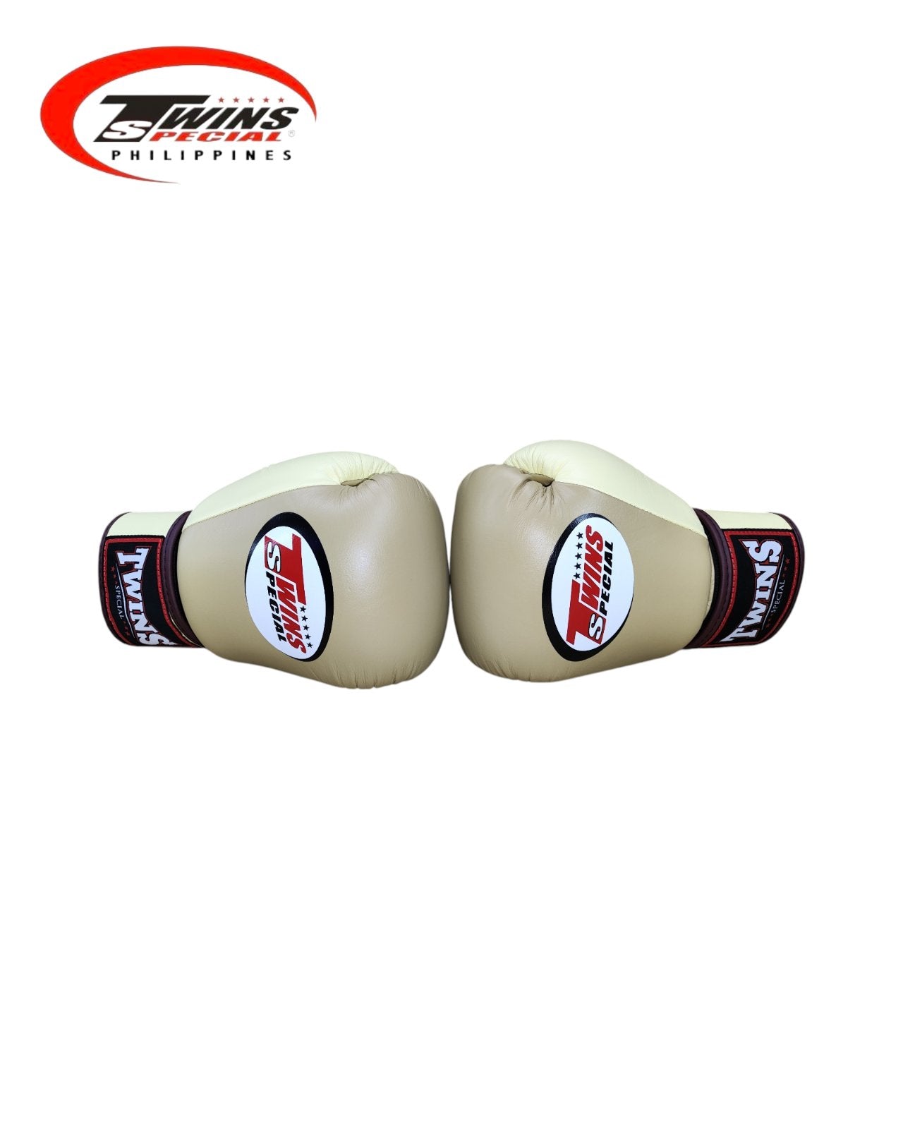 Twins Special BGVLA2 Airflow Boxing Gloves [Brown Latte/Vanilla]