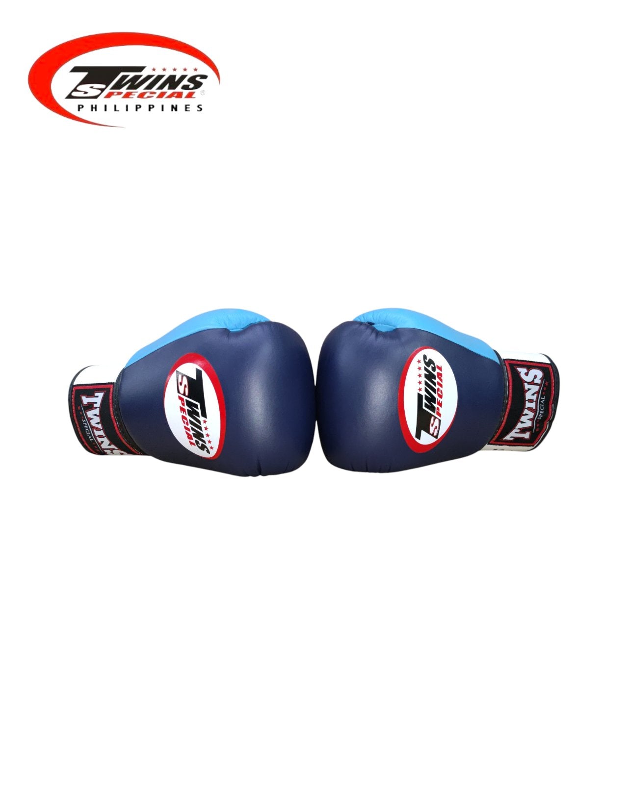 Twins Special BGVLA2 Airflow Boxing Gloves [Navy Blue/White/Light Blue]