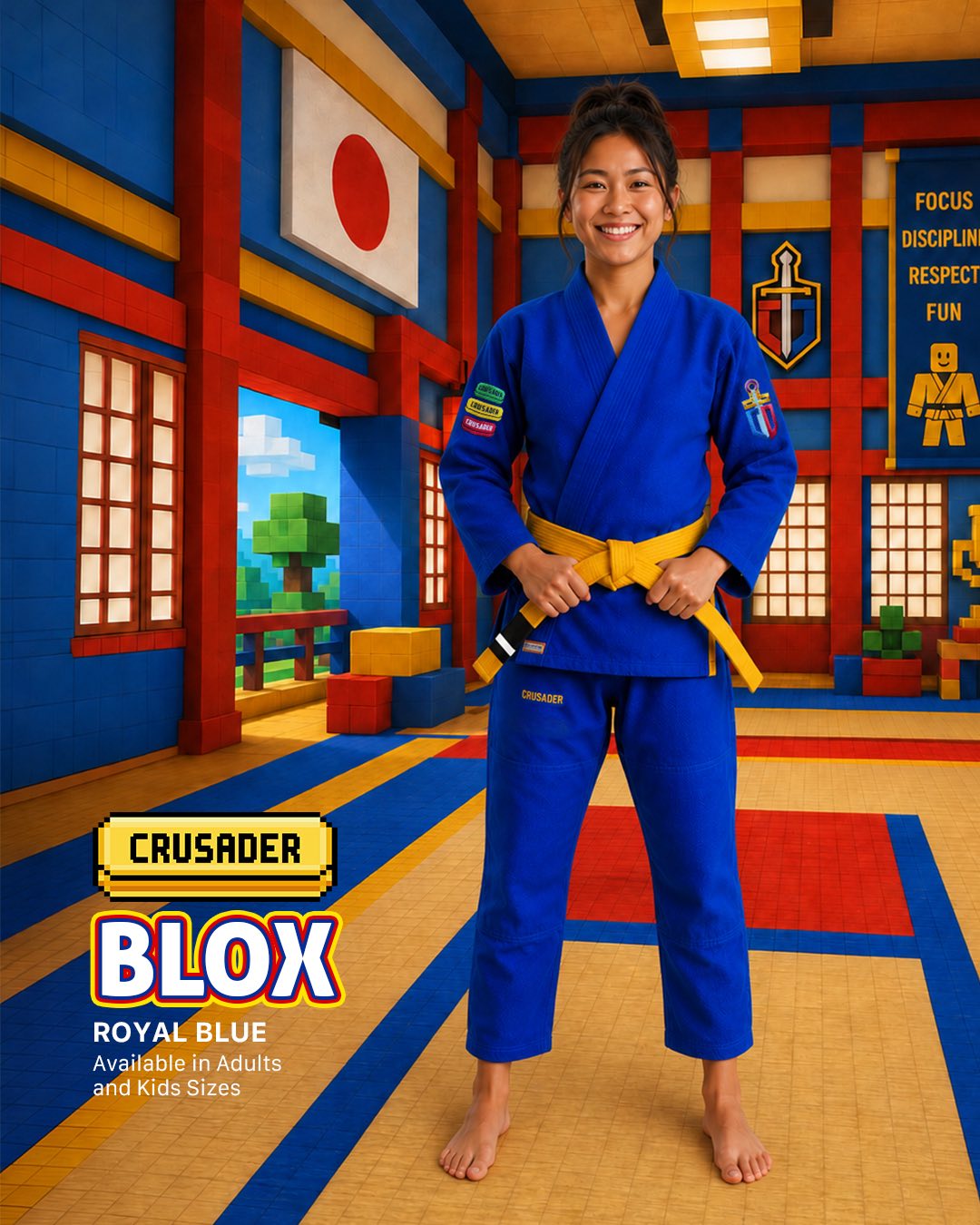 CRUSADER BLOX GI (ROYAL BLUE)