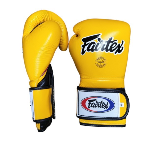 FAIRTEX BGV9 Boxing Gloves [Yellow/Black/Red/Black pipng