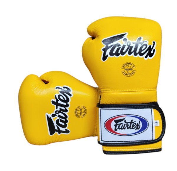 FAIRTEX BGV9 Boxing Gloves [Yellow/Black/Red/Black pipng