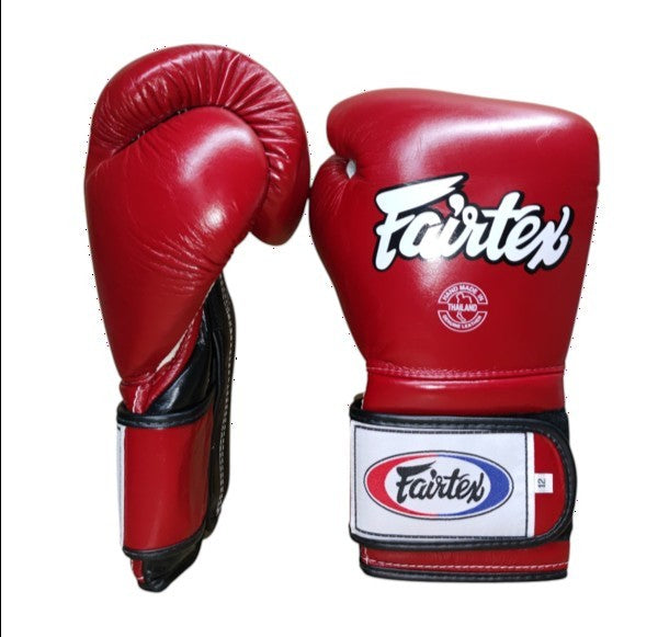 FAIRTEX BGV9 Boxing Gloves [Red/Black/White/Black pipng