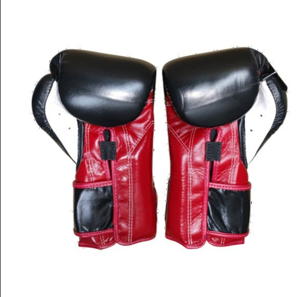 FAIRTEX BGV9 Boxing Gloves [Black/Red/White/Red Piping