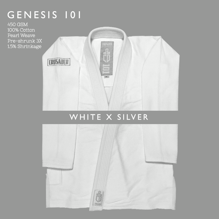 Crusader Genesis White x Silver