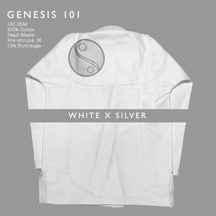 Crusader Genesis White x Silver